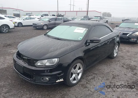 2012 Volkswagen Eos Lux from USA, damaged, VIN WVWFW7AH1CV016902
